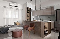 近交流道~經國特區【3+1房+雙車】邊間 雙陽台