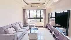 √小茵首選㊣水湳經貿。稀有二房二衛車位邊間戶