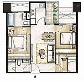 大陸工程府中捷運👍新美齊景觀2+1房雙衛