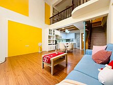 河堤裕誠商圈｜社區型花園5房樓中樓雙車墅