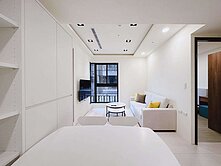 國雄文心1號朝南邊間大兩房車位精裝宅