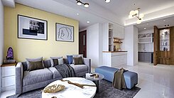 中庄國小｜採光高樓｜雙衛開窗3房平移車位