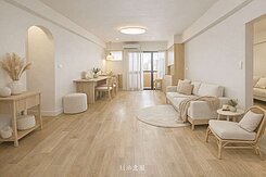 面綠園道|大坪數室內翻新雙主臥大4房|緊鄰火車站