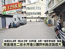 南區福吉二街水萍塭公園旁孝親店面透天