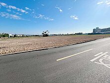 大里區~夏田產業園區臨路漂亮農地
