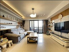 獨家晴光花園｜主附42坪精裝4房平車｜邊間視野