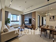 佳鋐郡次頂河景朝南3房+平車~行情價入住北區