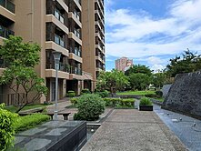 太子文化會館｜雙公園中庭景觀2房