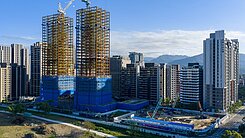 獨家專任央北鋼骨聯上澐朗三房露台戶坡平車