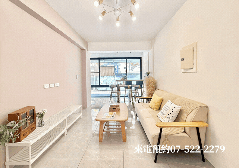 鹽埕區C16旁大面寬大地坪的1樓大公寓