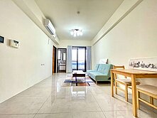 過嶺好市多🍎湖畔景觀清新2房🍀