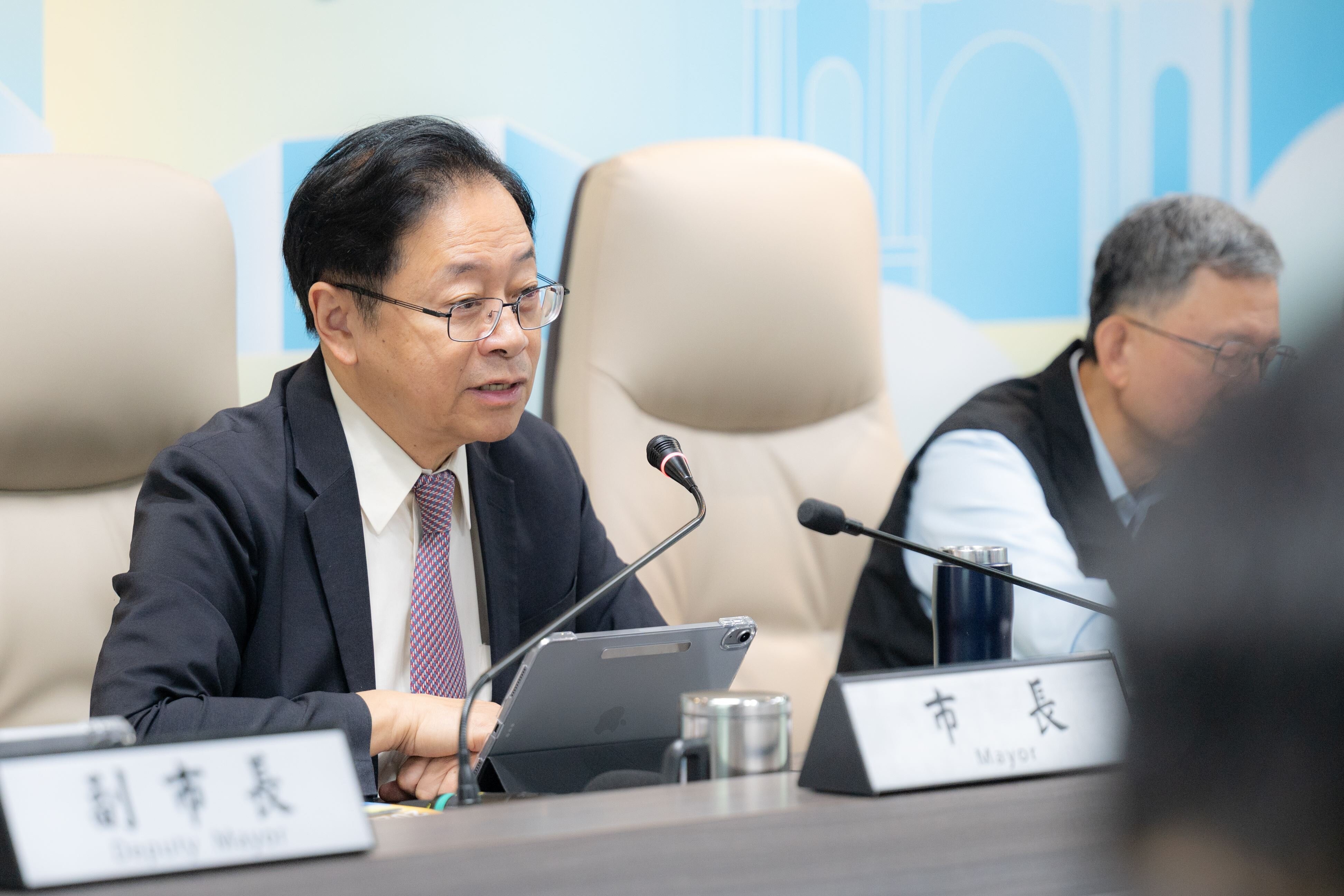 桃園市長張善政表示，龍科三期擴建案已與竹科管理局達成共識。圖／桃園市府提供