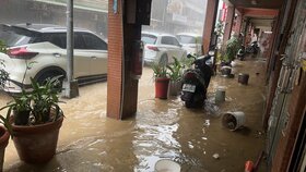 北市內湖累積雨量破250毫米　估傍晚雨勢再起