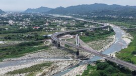 東豐快高架橋梁合龍　目標東勢至石岡段年底通車