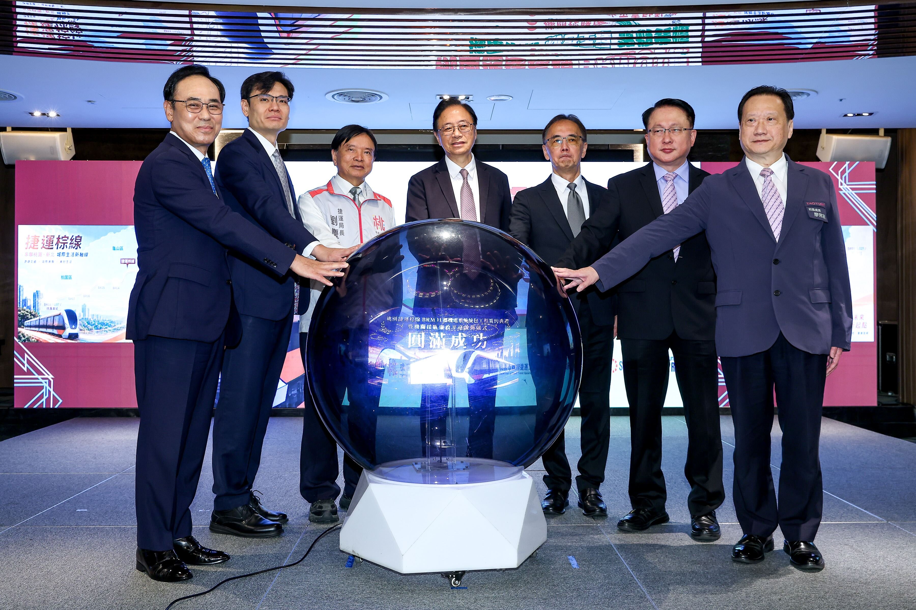 桃捷棕線邁入機電系統建設拚2032年通車串連雙北。圖／桃園市府提供