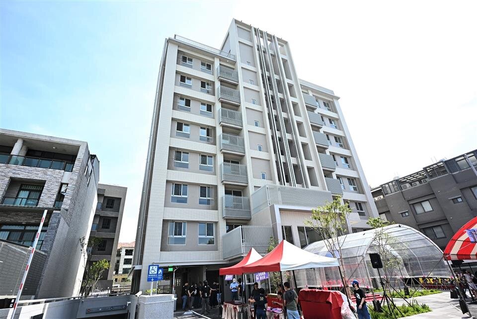 青年住宅外觀。圖/彰化縣府提供