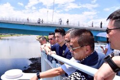 民權大橋景觀橋啟用　蔣萬安：賞河景近看飛機起降