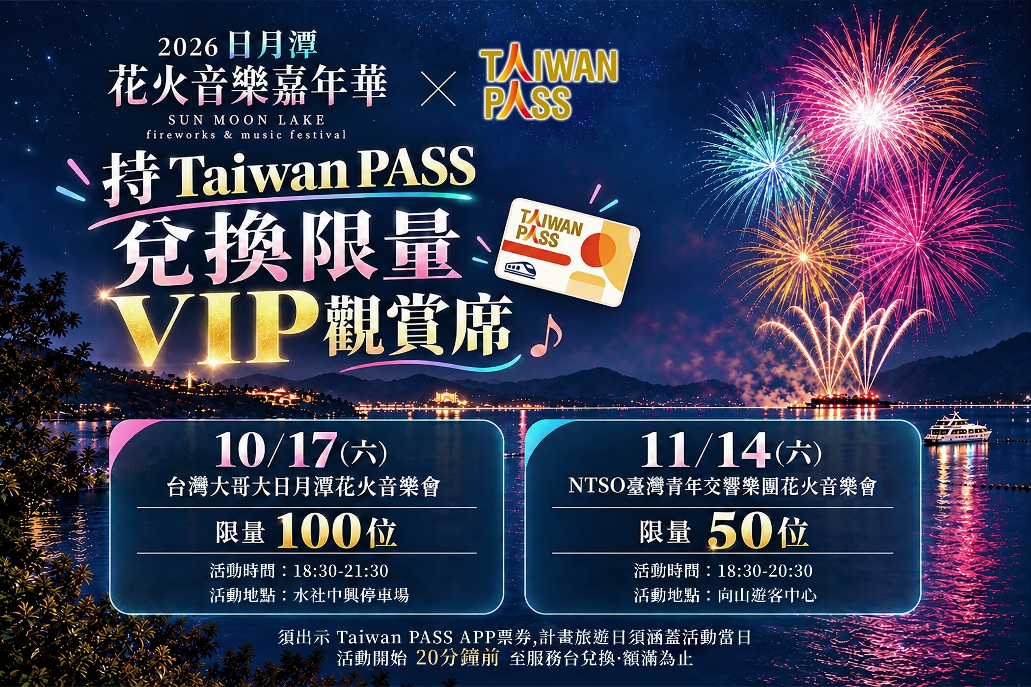Taiwan PASS半價優惠再加碼2.4萬套。圖／交通部觀光署提供