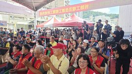 北投市場改建案開工　新大樓結合市場醫院停車空間