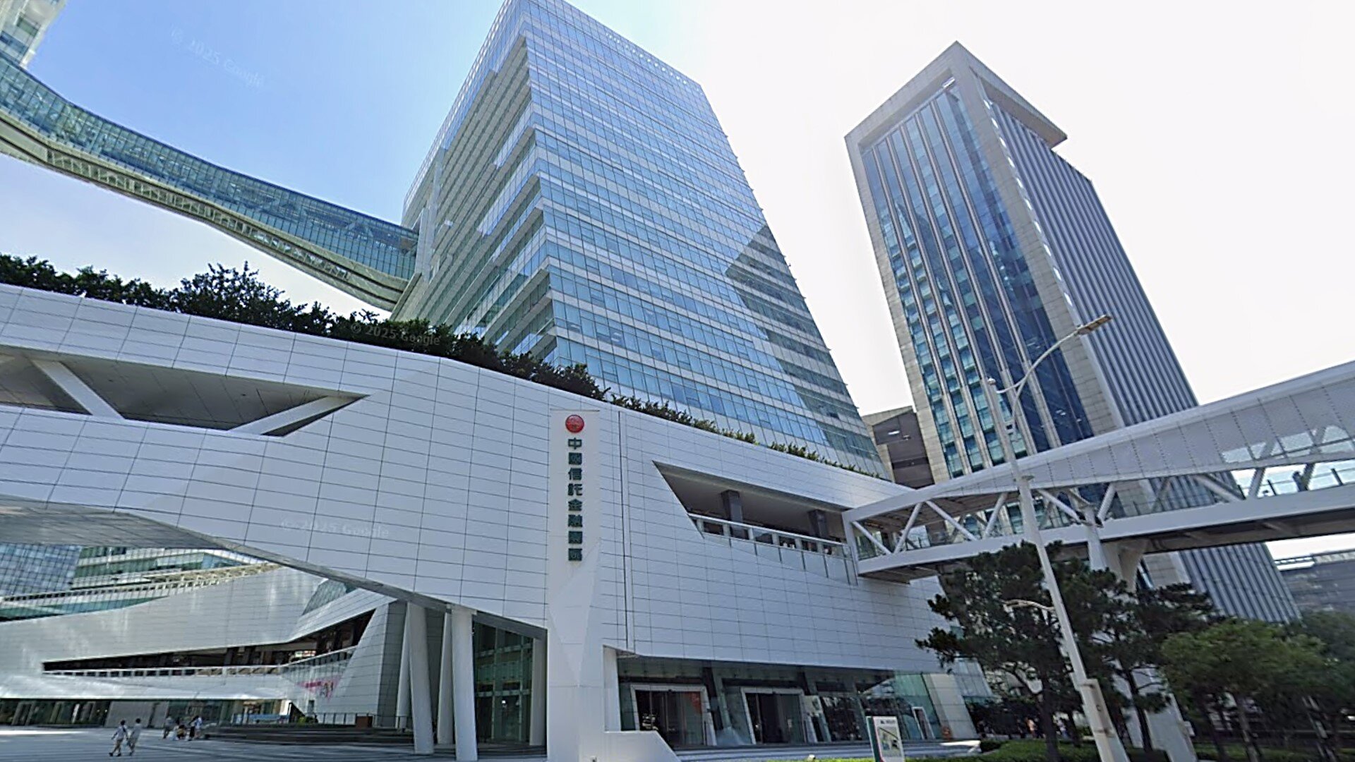 中國信託金融園區。圖/Google Maps