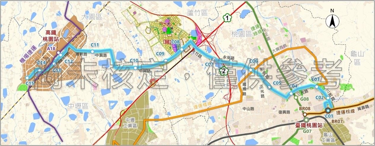 桃園捷運青線有新進度　70萬人口將受惠